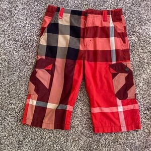 Boys Burberry shorts